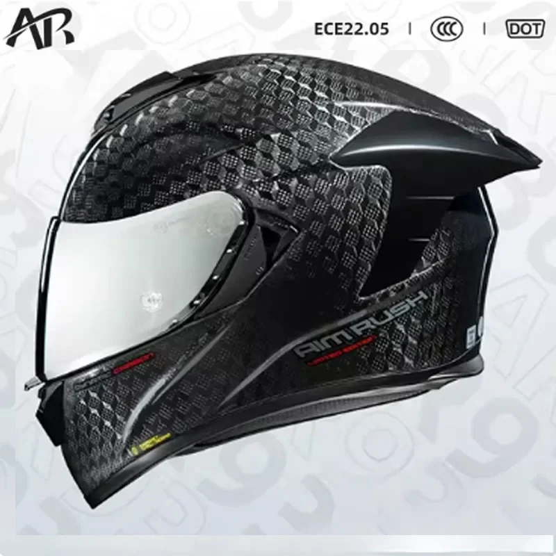 AR 12K Carbon Fiber Motorcycle - Carbon Fiber Lightweight Motorcycle Helmet ulasan dan harga