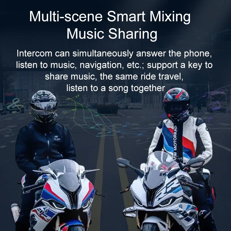 Y20 Pro 1/2x Motorcycle Interc - Universal Motorcycle Helmet Intercom Headset ulasan dan harga