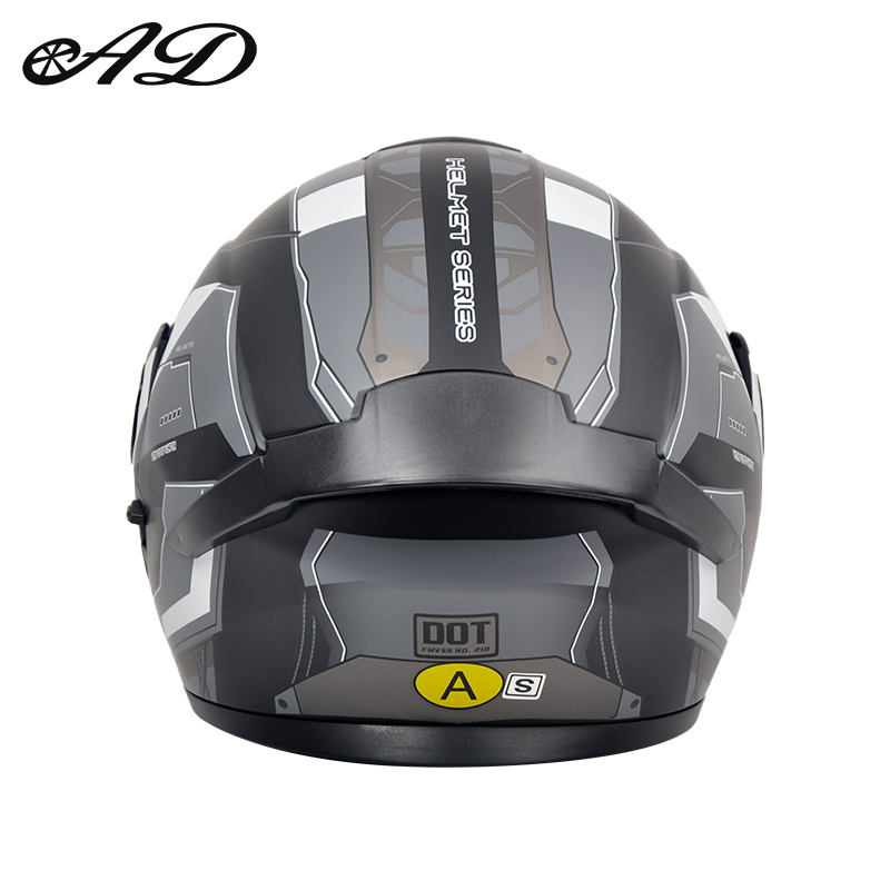 Dot Certified Ad Factory Open  - Full Face Motorcycle Helmet With Bluetooth ulasan dan harga