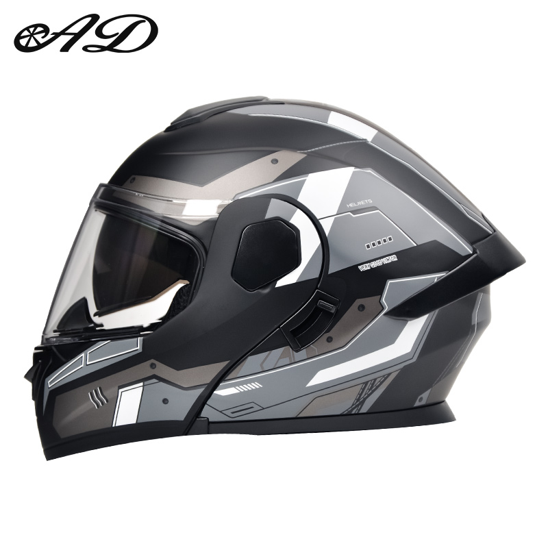 Dot Certified Ad Factory Open  - Full Face Motorcycle Helmet With Bluetooth ulasan dan harga