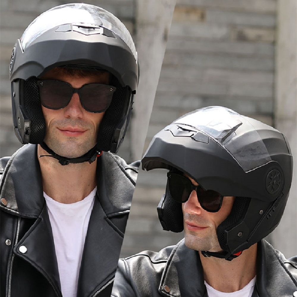 Modular Motorcycle Helmet Dual - Motorcycle Helmet Inner Sun Visor Lens ulasan dan harga