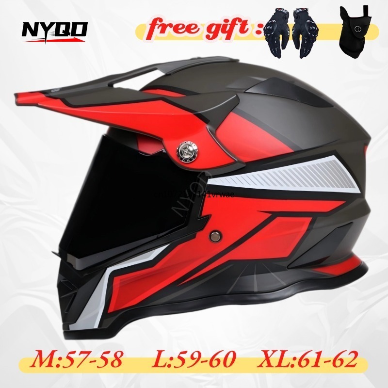 Motorcycle Helmet Dual Visor M - Modular Flip Up Motorcycle Helmet Dot Approved ulasan dan harga