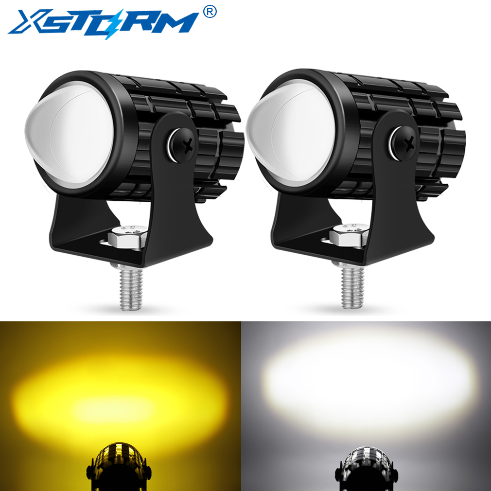 Universal Motorcycle LED Headl - Universal Motorcycle Led Headlight Projector ulasan dan harga